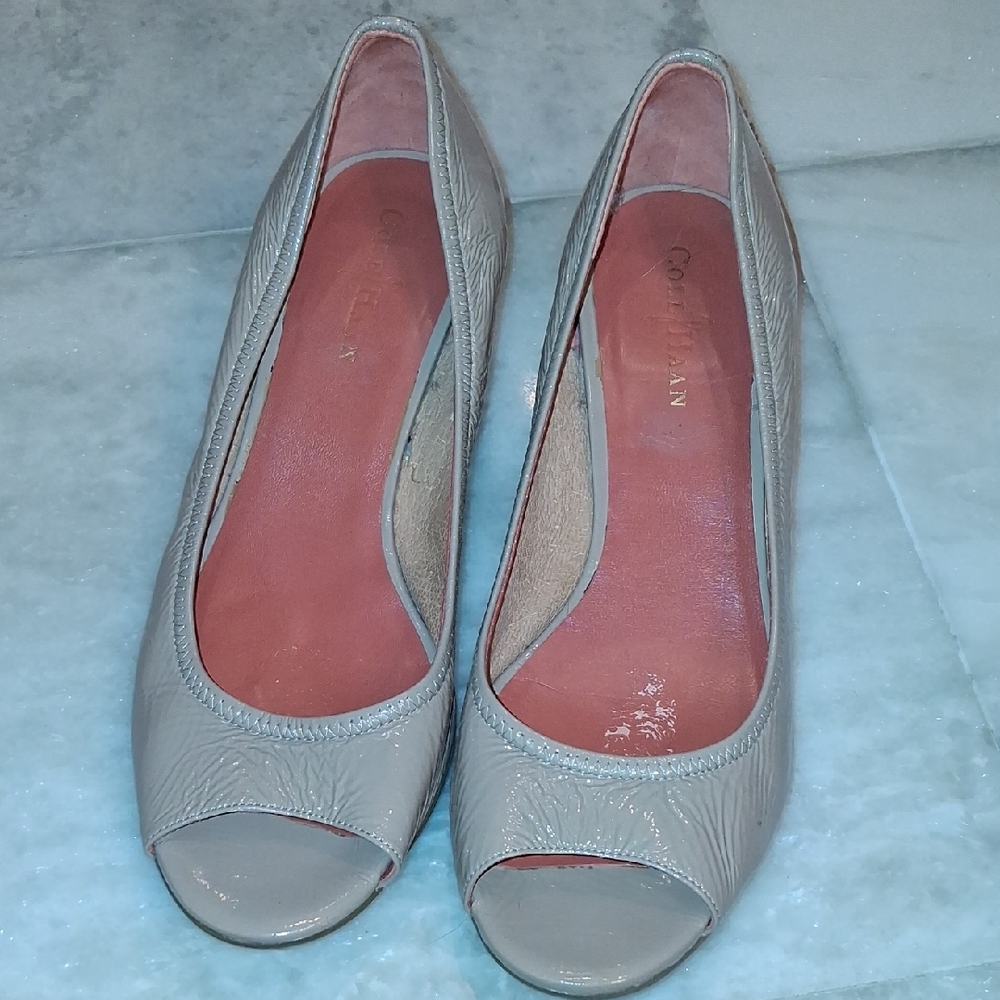 Cole Haan Women's Air Tali Patent Leather Shoes Size 9.5B